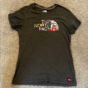 The North Face Dark Gray Slim Fit Tee